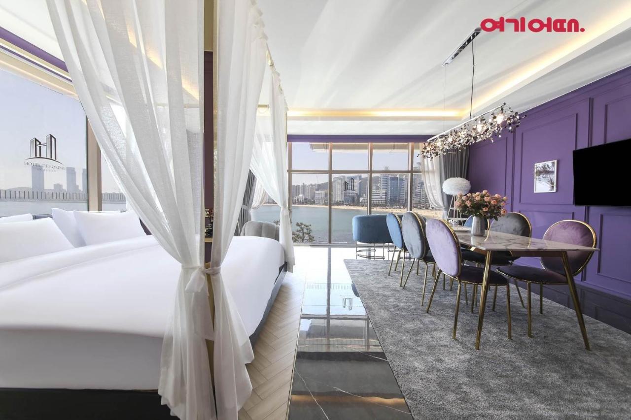 De Homme Hotel Busan Bagian luar foto