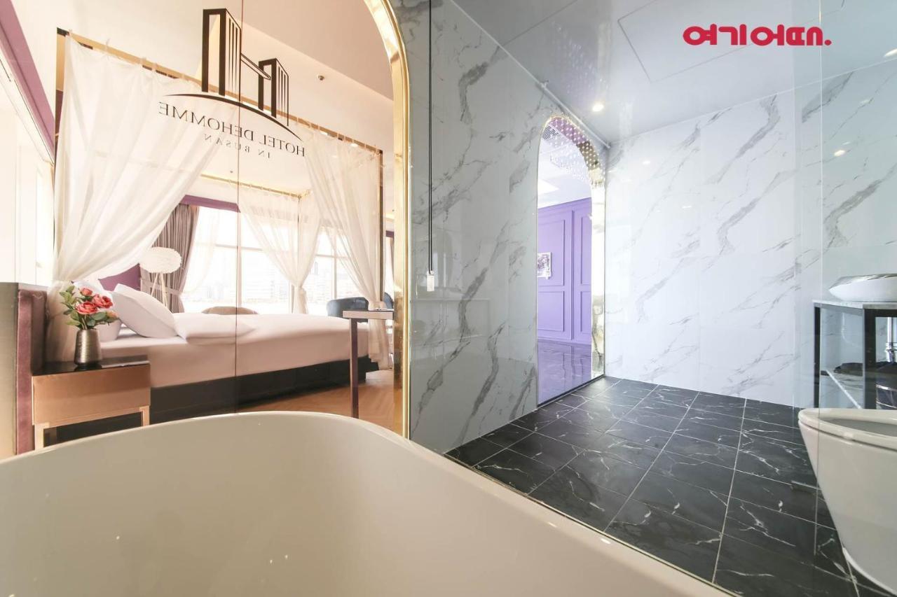 De Homme Hotel Busan Bagian luar foto